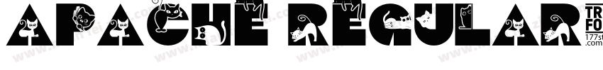 Apache Regular字体转换